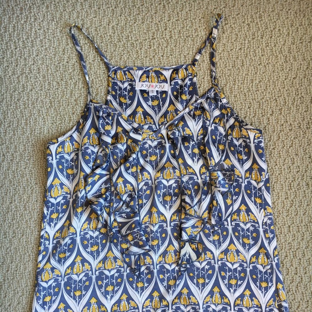 JOY*JOY 100% Silk Cami Tank Top